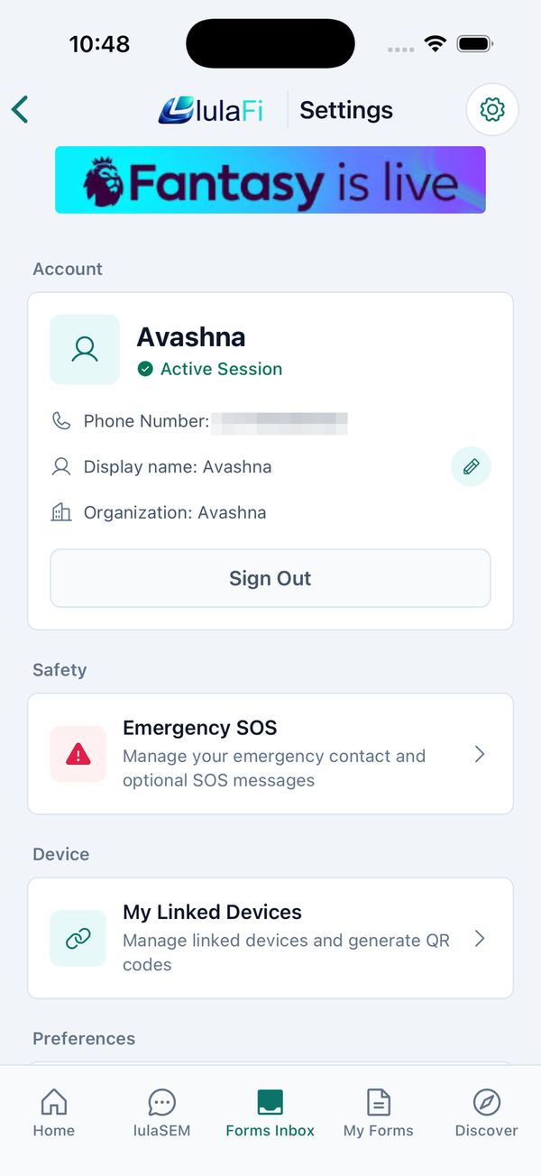 Provider Settings